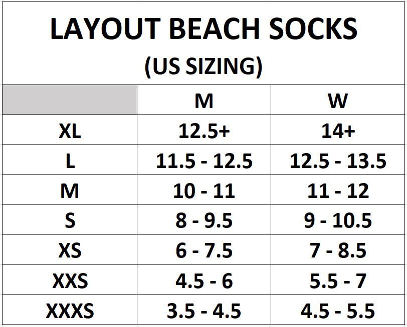 Layout Beach Socks - Layout Ultimate