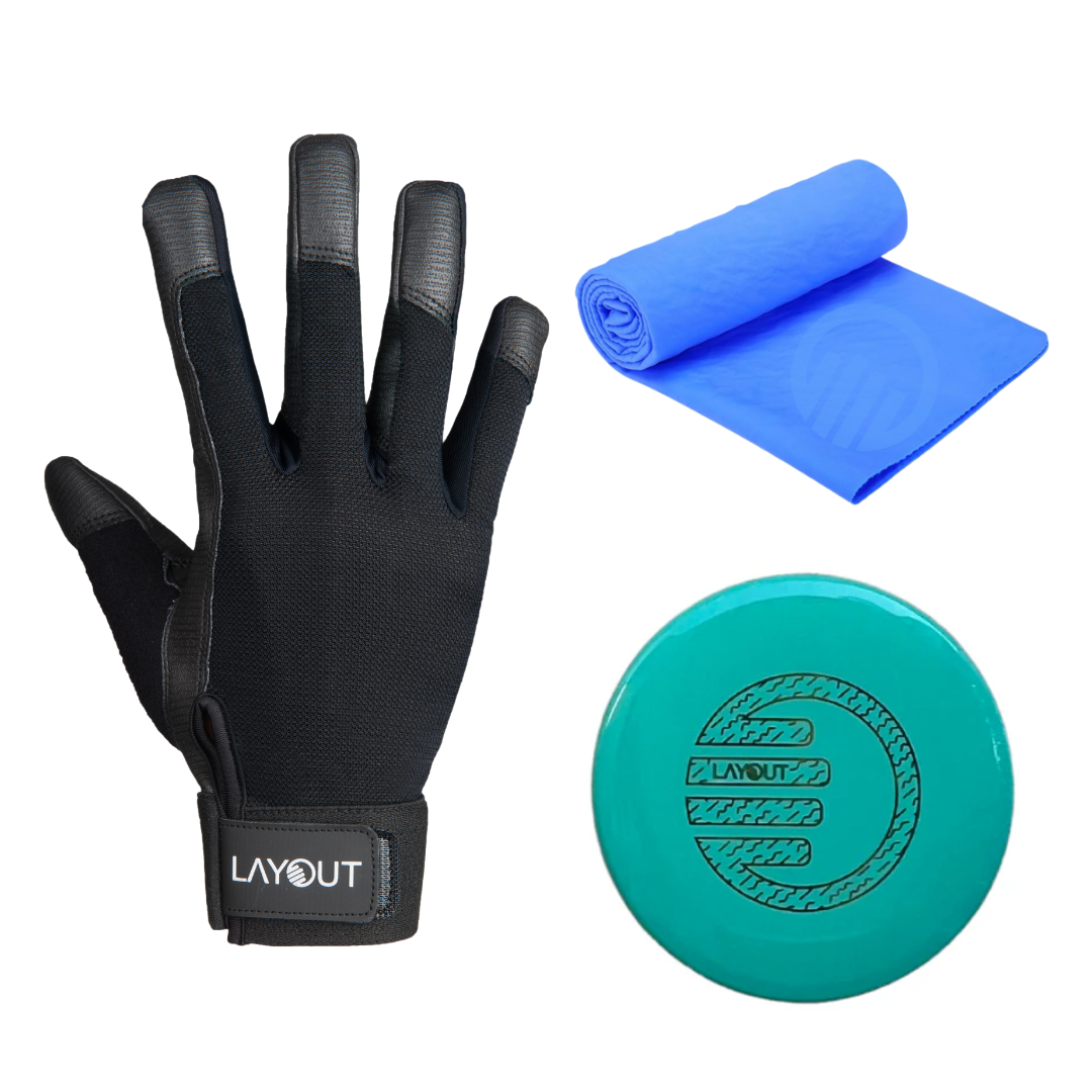 CLASSIC GLOVES & MINT DISC & COOLING TOWEL