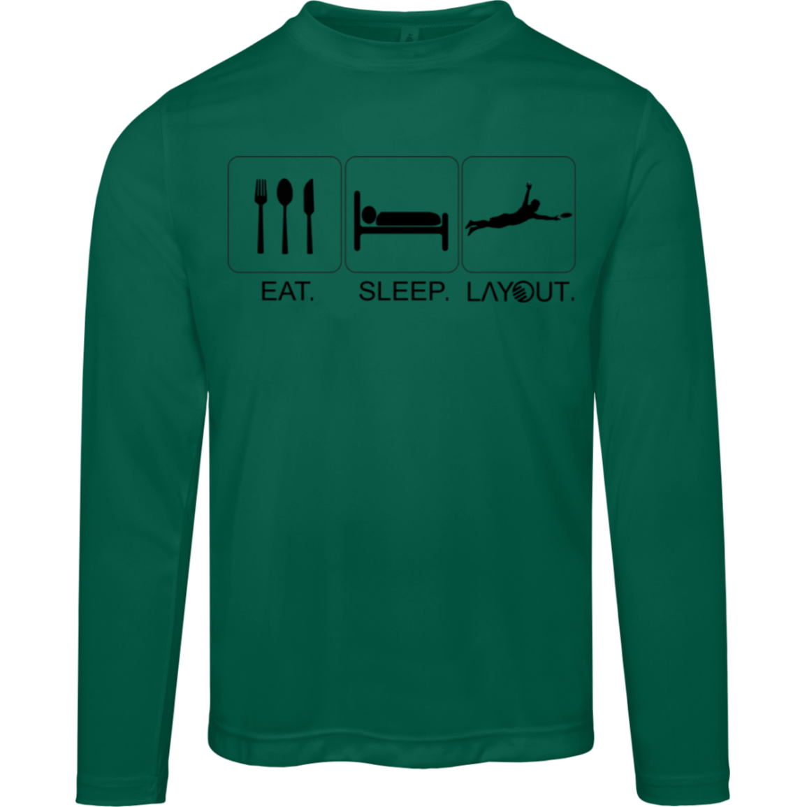Eat, Sleep, Layout Jersey Long Sleeve - Men