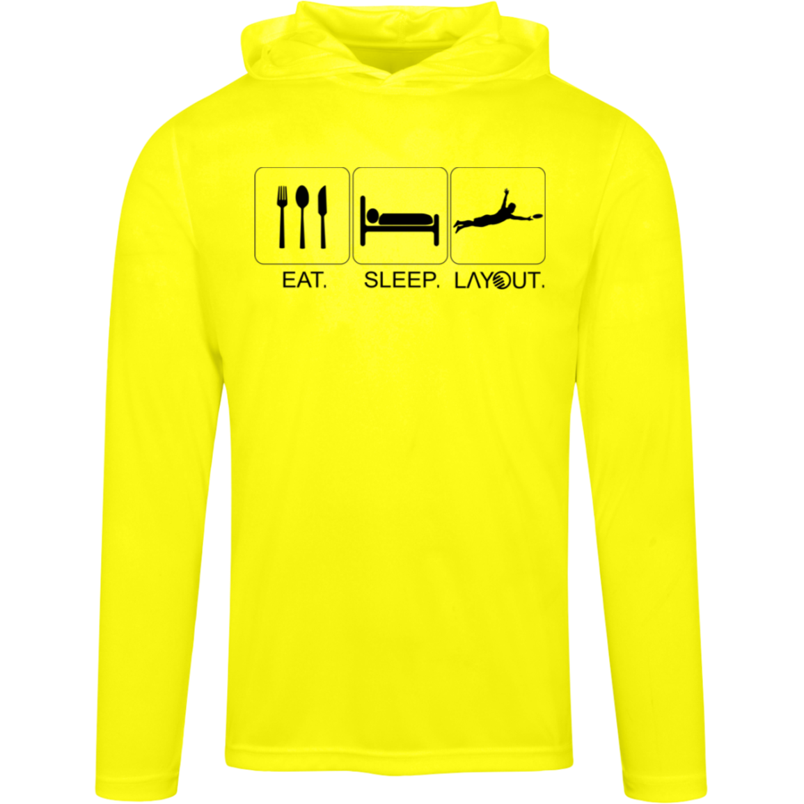 Eat, Sleep, Layout Sun-Hoodie