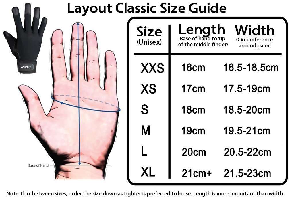 Layout Classic Glove - Layout Ultimate